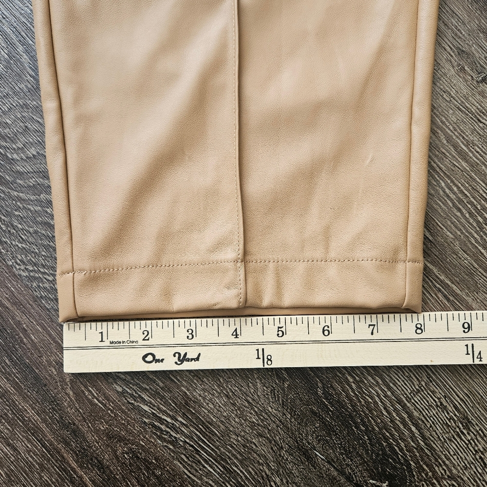 Calia Journey Collection High Rise Straight Ankle Length Pintuck Tan XL NWT - Picture 11 of 14